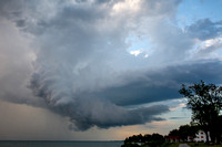 Storm Cloud Along Lake Erie