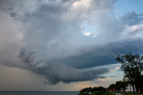 Storm Cloud Along Lake Erie