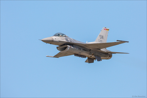 U.S. AIR FORCE  F-16 FIGHTING FALCON